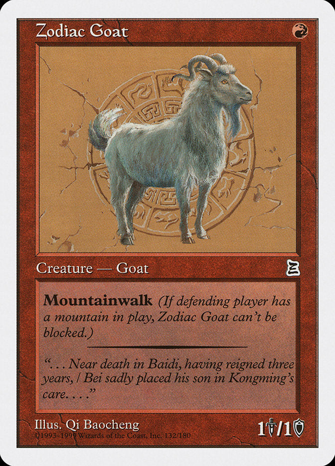 Zodiac Goat [Portal Three Kingdoms] | D20 Games