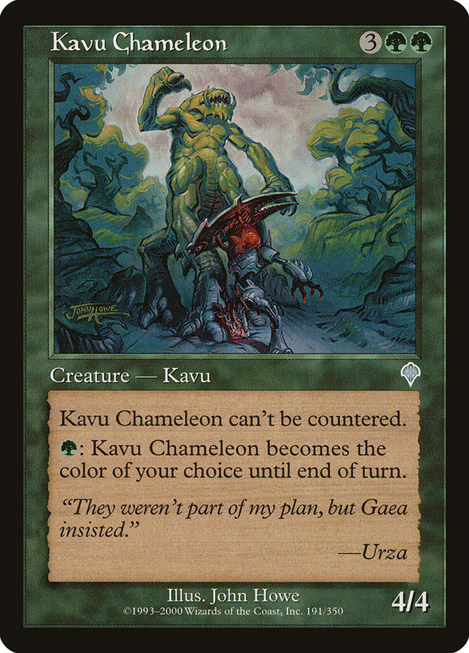 Kavu Chameleon [Invasion] | D20 Games