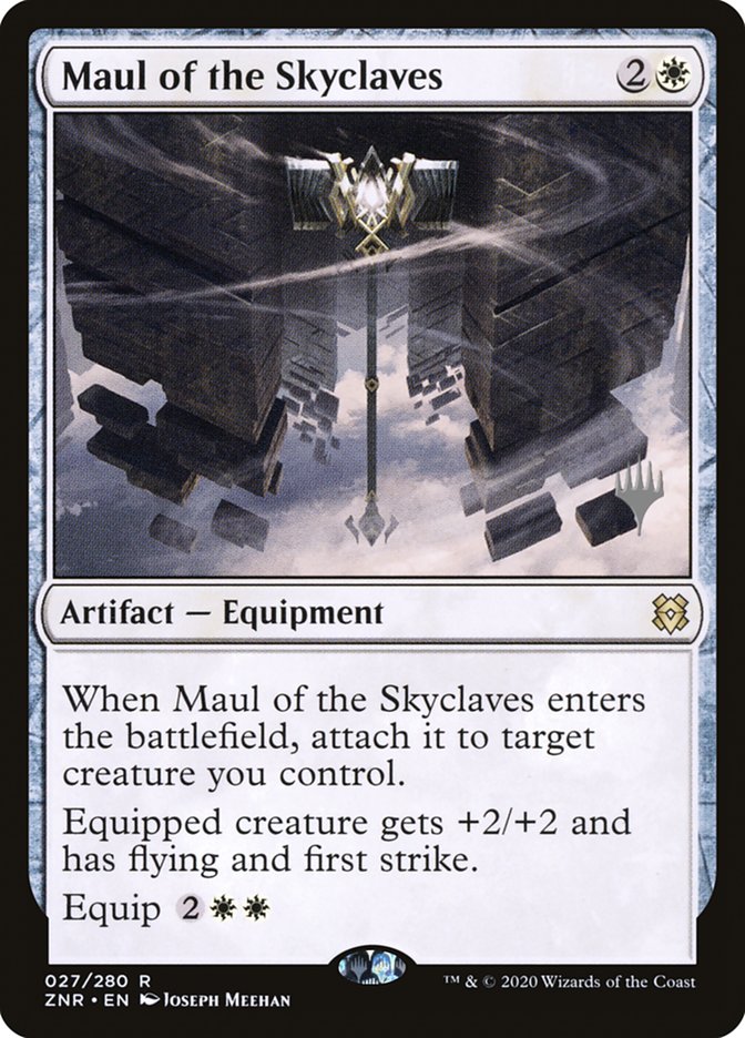 Maul of the Skyclaves (Promo Pack) [Zendikar Rising Promos] | D20 Games