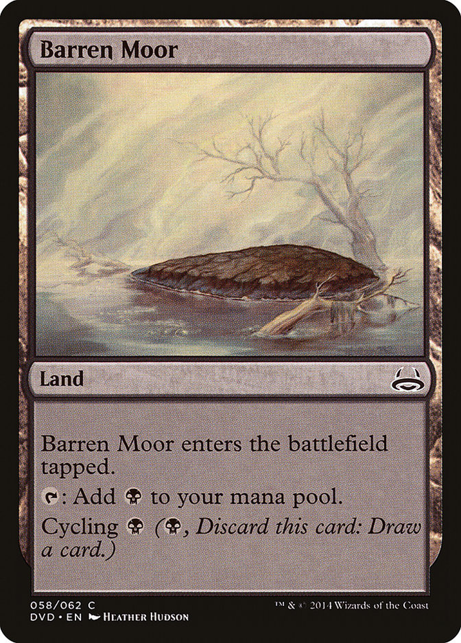 Barren Moor (Divine vs. Demonic) [Duel Decks Anthology] | D20 Games