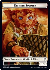 Kithkin Soldier // Pegasus Double-sided Token [Kaldheim Commander Tokens] | D20 Games