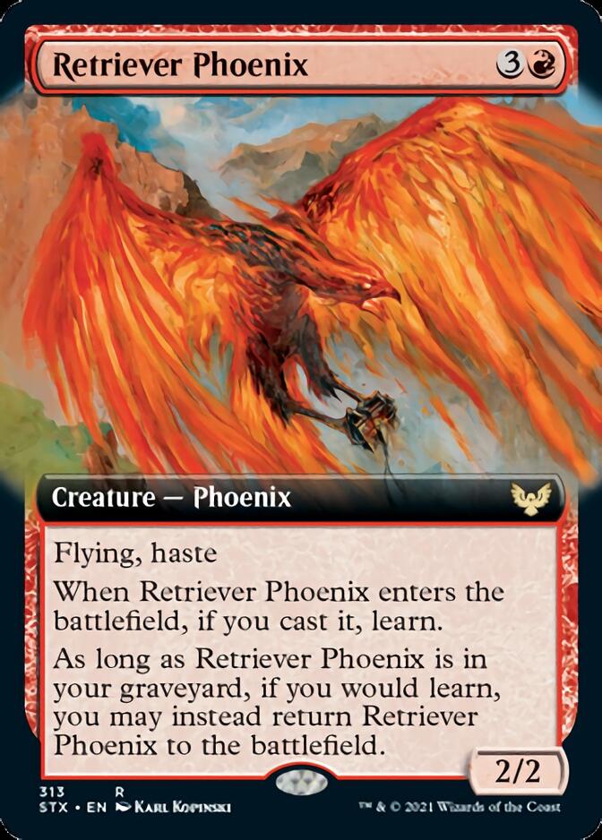 Retriever Phoenix (Extended) [Strixhaven: School of Mages] | D20 Games