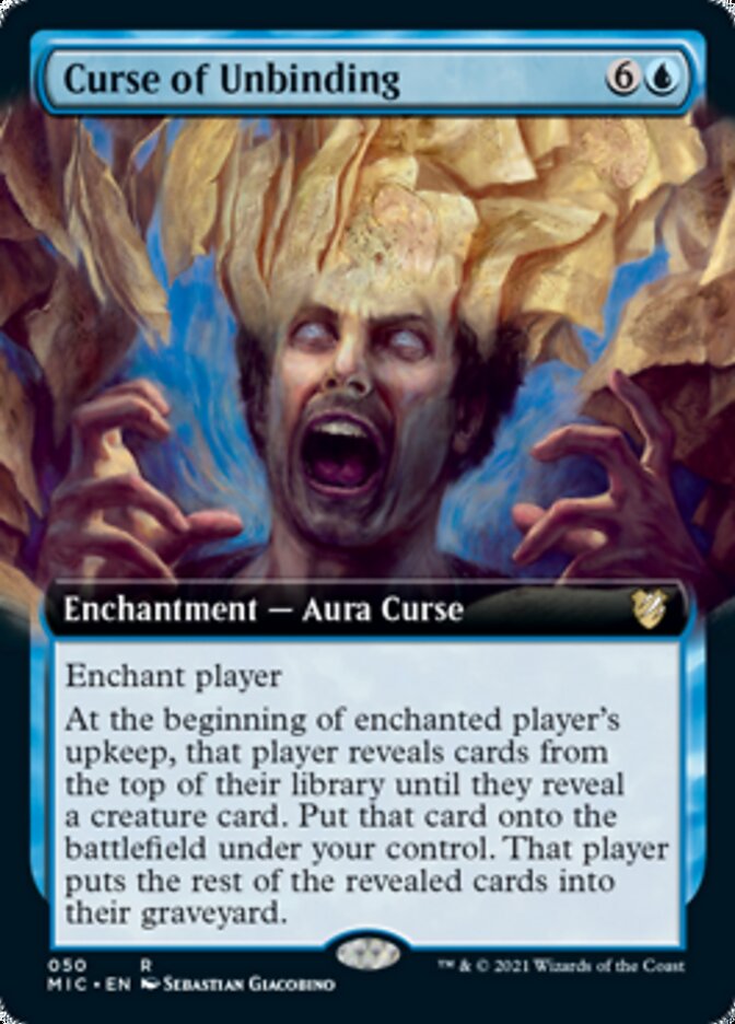 Curse of Unbinding (Extended) [Innistrad: Midnight Hunt Commander] | D20 Games