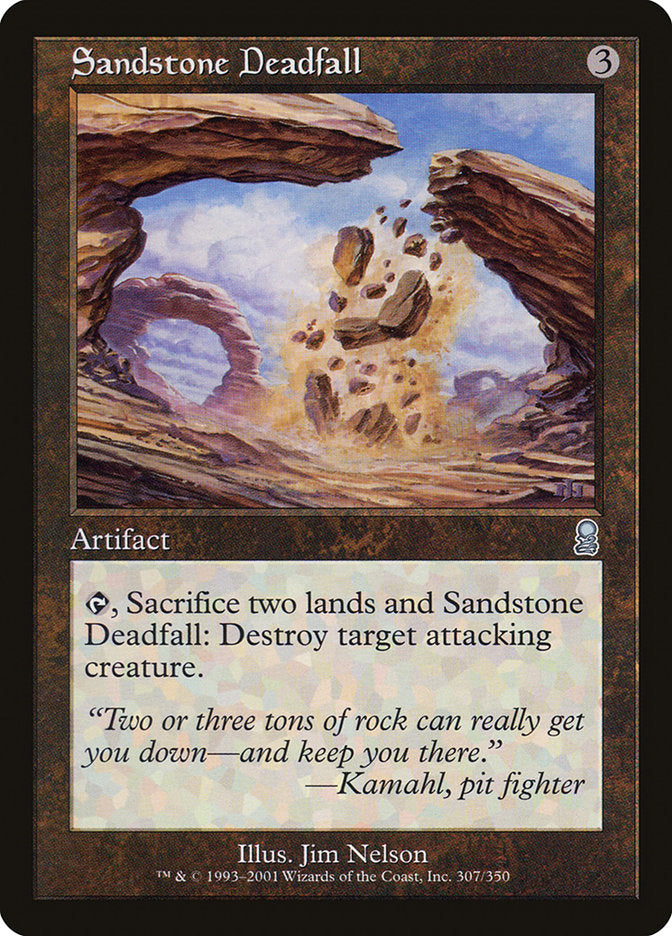 Sandstone Deadfall [Odyssey] | D20 Games