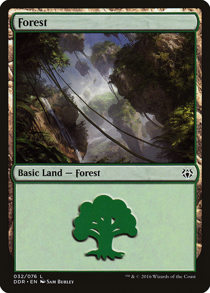 Forest (32) [Duel Decks: Nissa vs. Ob Nixilis] | D20 Games