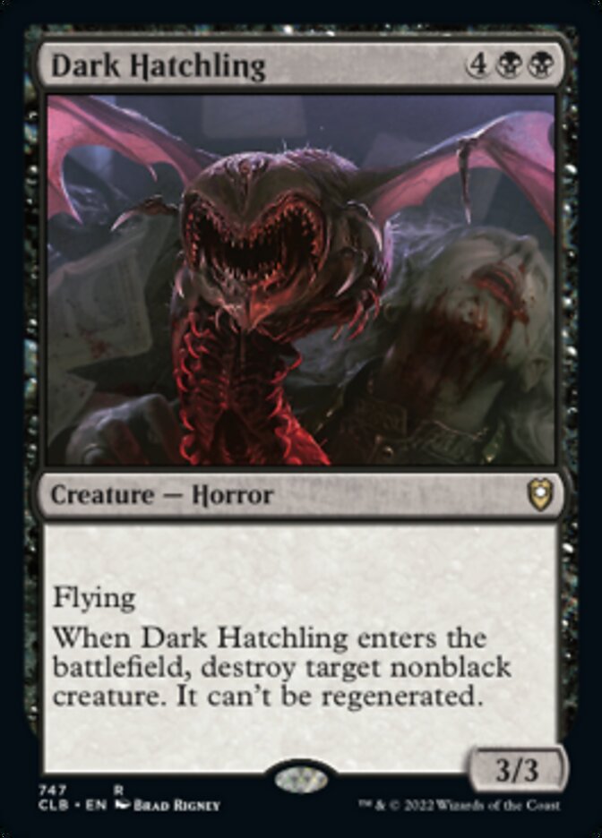 Dark Hatchling [Commander Legends: Battle for Baldur's Gate] | D20 Games