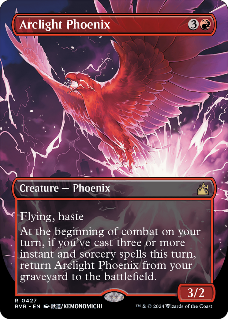 Arclight Phoenix (Anime Borderless) [Ravnica Remastered] | D20 Games