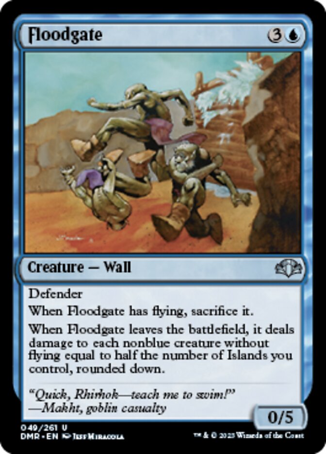 Floodgate [Dominaria Remastered] | D20 Games