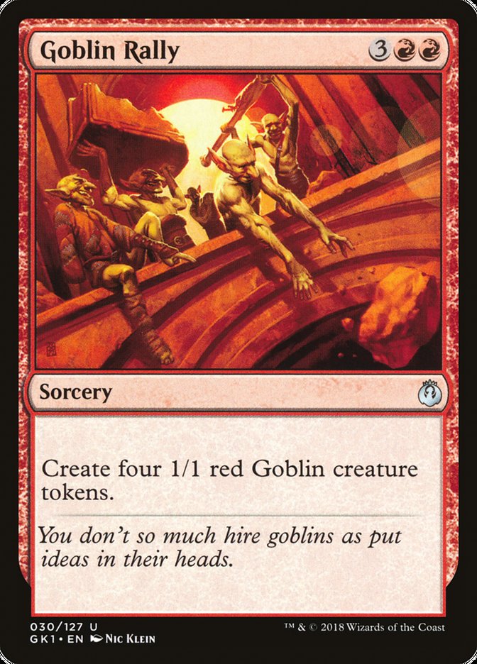 Goblin Rally [Guilds of Ravnica Guild Kit] | D20 Games