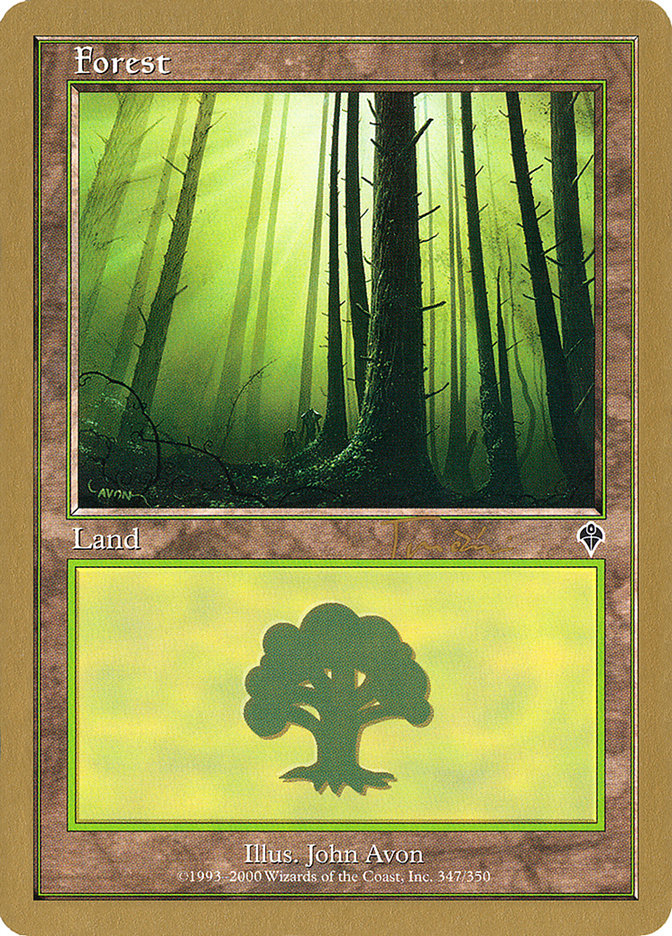 Forest (jt347) (Jan Tomcani) [World Championship Decks 2001] | D20 Games