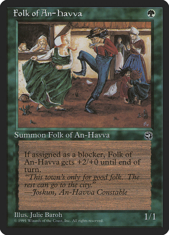 Folk of An-Havva (Joskun Flavor Text) [Homelands] | D20 Games