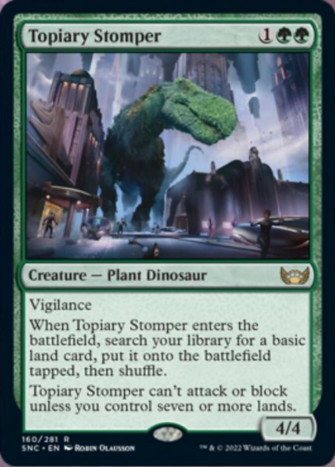 Topiary Stomper [Streets of New Capenna] | D20 Games