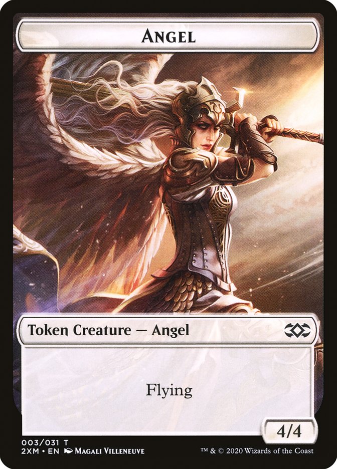 Angel [Double Masters Tokens] | D20 Games