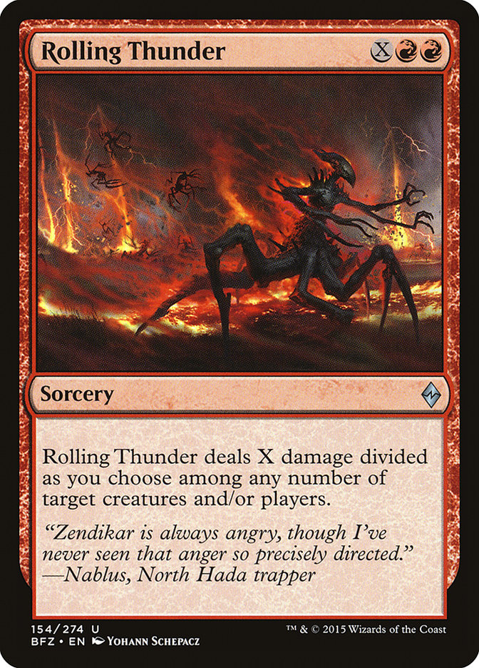 Rolling Thunder [Battle for Zendikar] | D20 Games