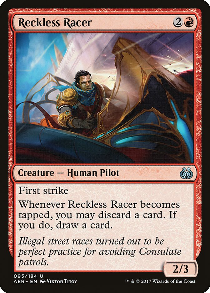 Reckless Racer [Aether Revolt] | D20 Games
