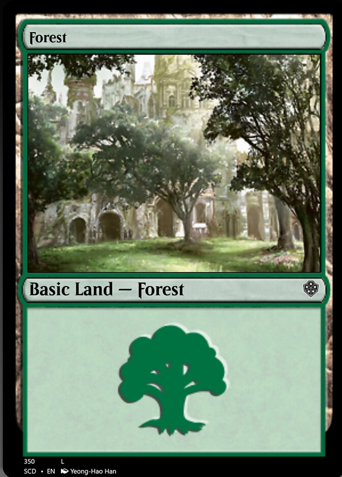 Forest (350) [Starter Commander Decks] | D20 Games