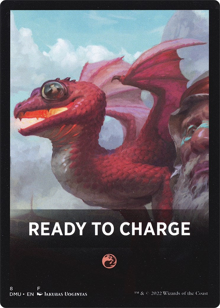 Ready to Charge Theme Card [Dominaria United Tokens] | D20 Games