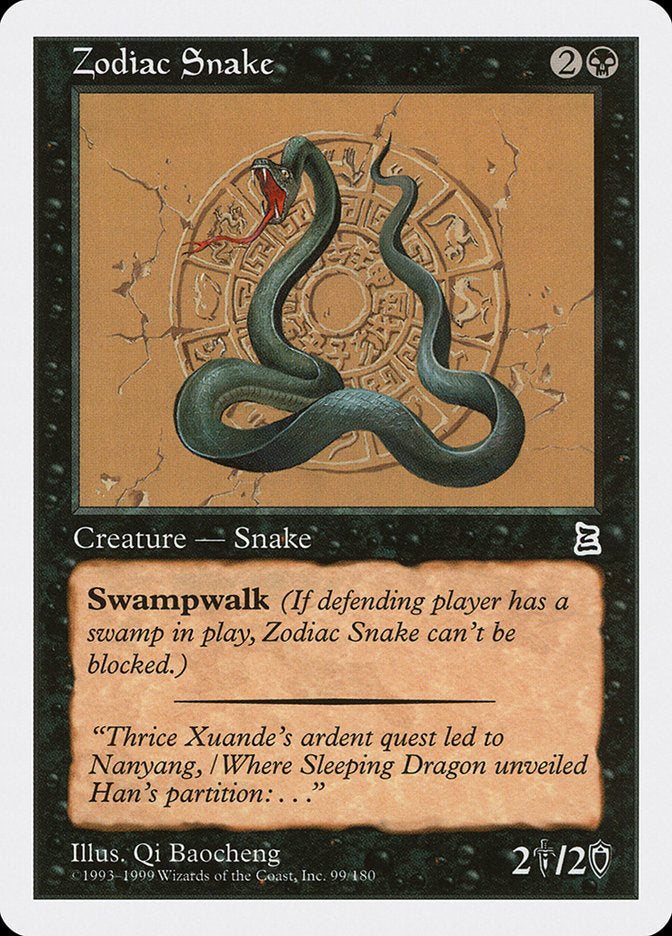 Zodiac Snake [Portal Three Kingdoms] | D20 Games