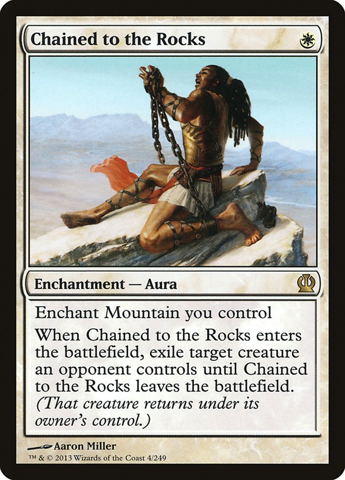 Chained to the Rocks [Theros] | D20 Games