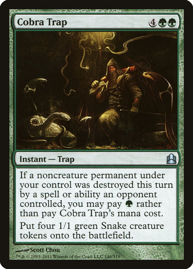 Cobra Trap [Commander 2011] | D20 Games