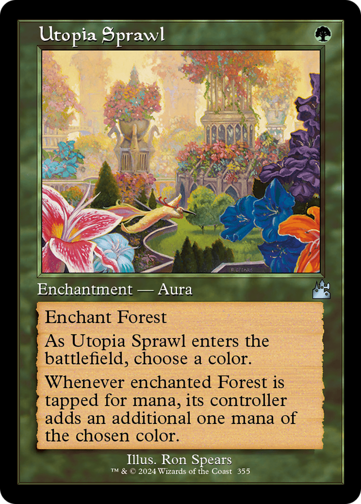 Utopia Sprawl (Retro Frame) [Ravnica Remastered] | D20 Games