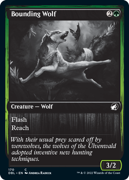 Bounding Wolf [Innistrad: Double Feature] | D20 Games