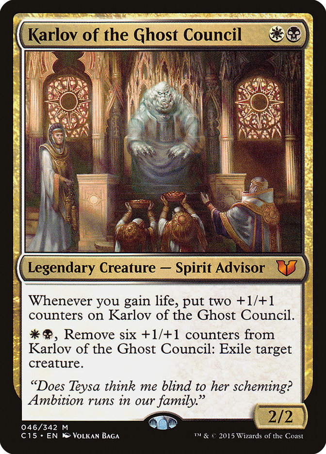 Karlov of the Ghost Council [Commander 2015] | D20 Games