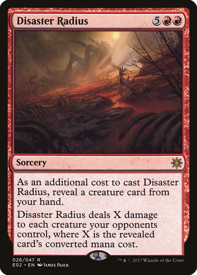 Disaster Radius [Explorers of Ixalan] | D20 Games