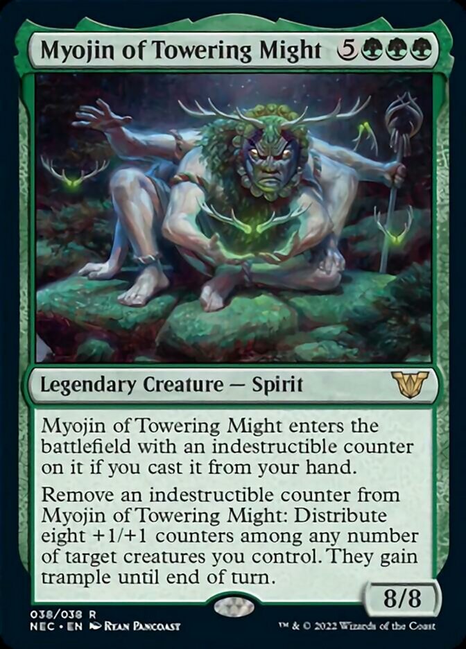 Myojin of Towering Might [Kamigawa: Neon Dynasty Commander] | D20 Games