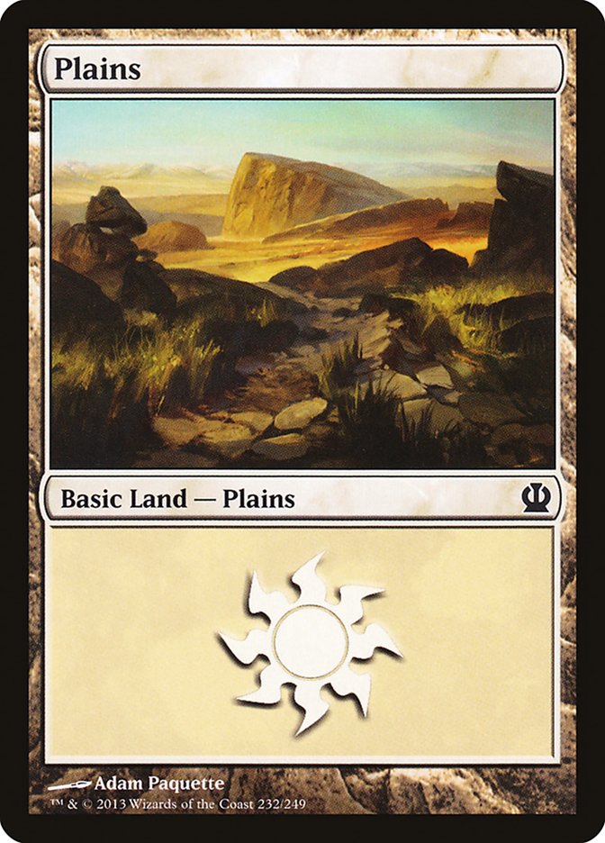 Plains (232) [Theros] | D20 Games