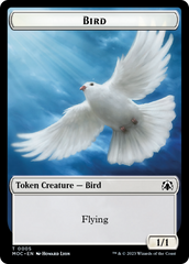 Bird // Kobolds of Kher Keep Double-Sided Token [March of the Machine Commander Tokens] | D20 Games