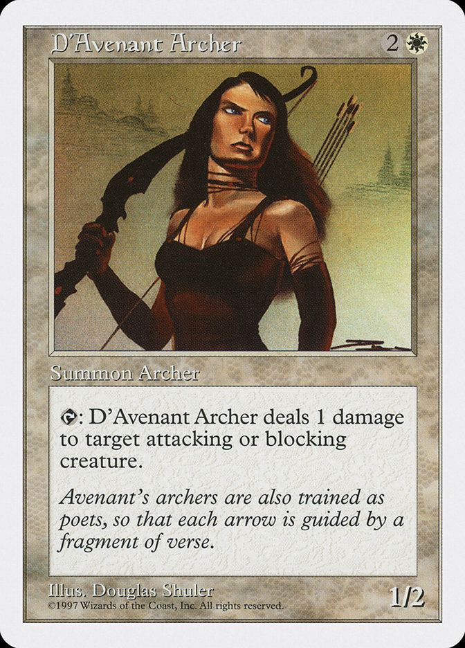 D'Avenant Archer [Fifth Edition] | D20 Games