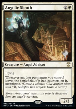 Angelic Sleuth (Promo Pack) [Streets of New Capenna Commander Promos] | D20 Games