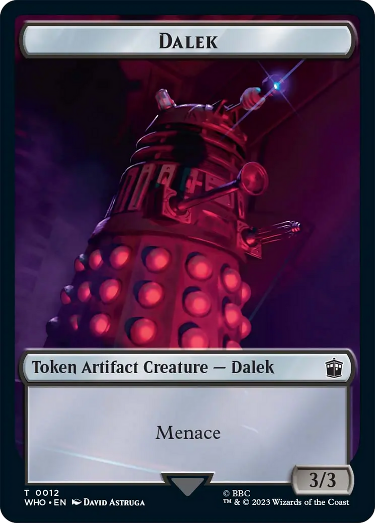 Dalek Token [Doctor Who Tokens] | D20 Games