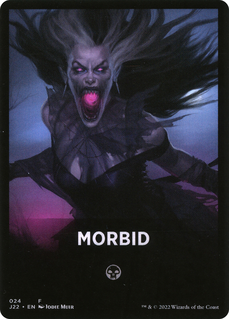 Morbid Theme Card [Jumpstart 2022 Front Cards] | D20 Games