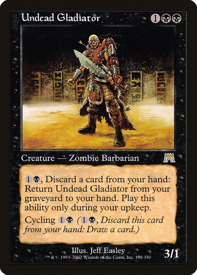 Undead Gladiator [Onslaught] | D20 Games