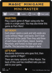 Mini-Master (Magic Minigame) [Commander Legends: Battle for Baldur's Gate Minigame] | D20 Games