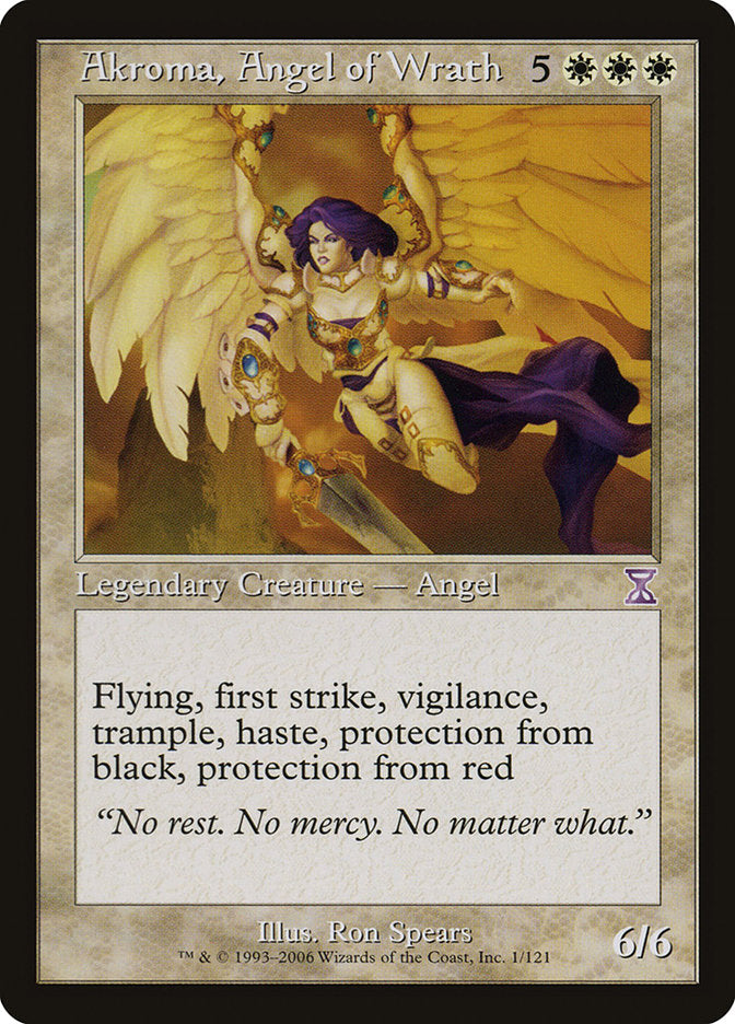 Akroma, Angel of Wrath [Time Spiral Timeshifted] | D20 Games