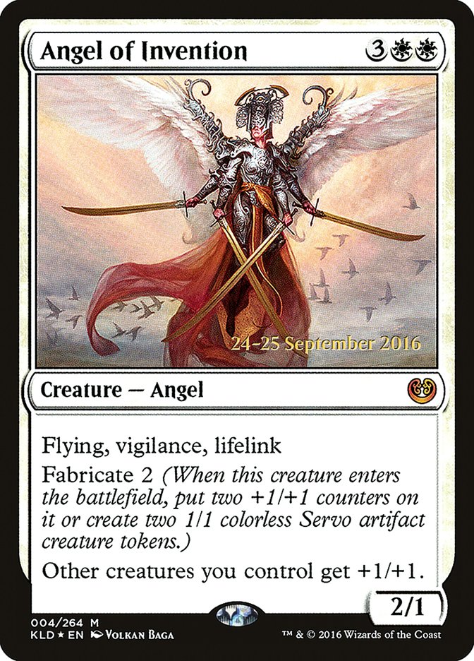 Angel of Invention  [Kaladesh Prerelease Promos] | D20 Games