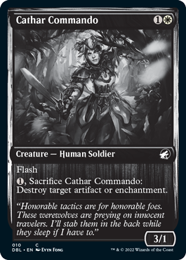 Cathar Commando [Innistrad: Double Feature] | D20 Games