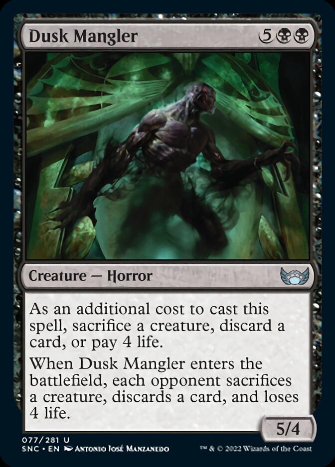 Dusk Mangler [Streets of New Capenna] | D20 Games