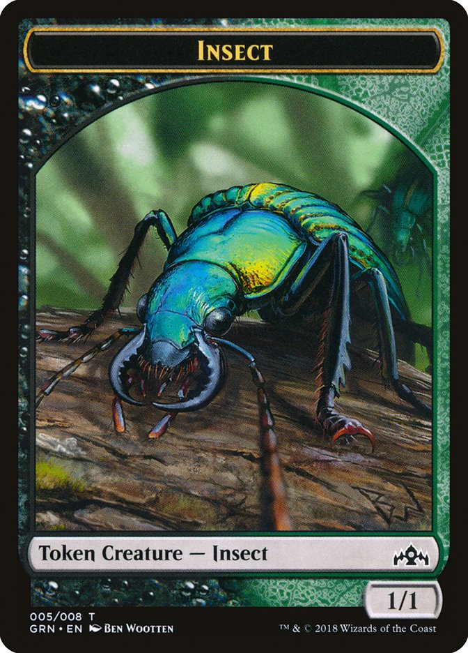 Insect [Guilds of Ravnica Tokens] | D20 Games