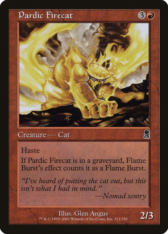 Pardic Firecat [Odyssey] | D20 Games