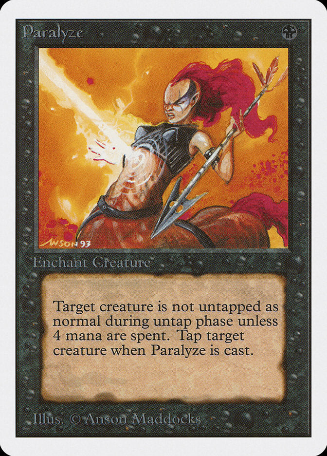 Paralyze [Unlimited Edition] | D20 Games