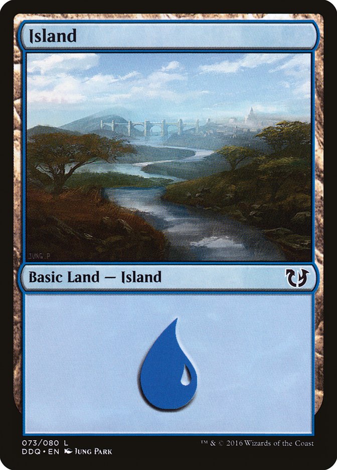 Island (73) [Duel Decks: Blessed vs. Cursed] | D20 Games