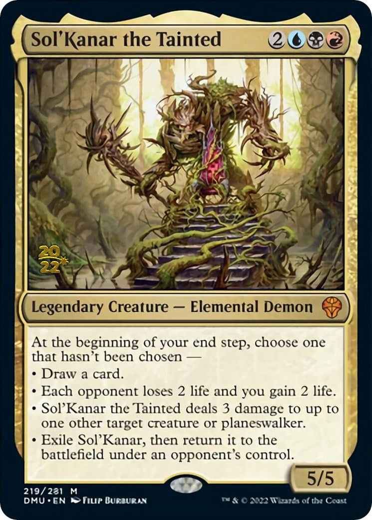 Sol'Kanar the Tainted [Dominaria United Prerelease Promos] | D20 Games
