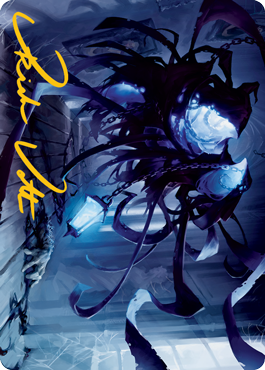 Spectral Adversary Art Card (Gold-Stamped Signature) [Innistrad: Midnight Hunt Art Series] | D20 Games