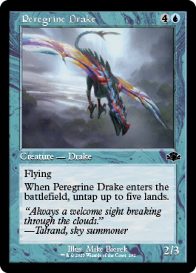 Peregrine Drake (Retro) [Dominaria Remastered] | D20 Games