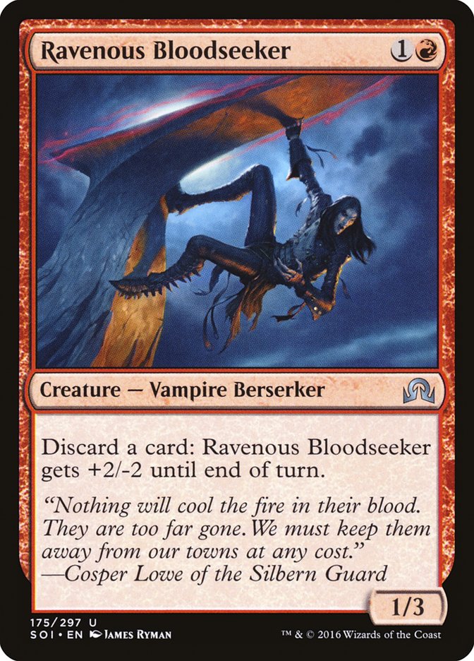 Ravenous Bloodseeker [Shadows over Innistrad] | D20 Games