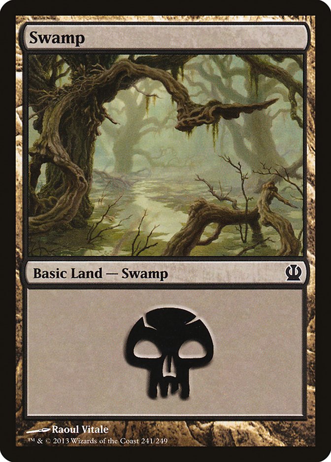 Swamp (241) [Theros] | D20 Games